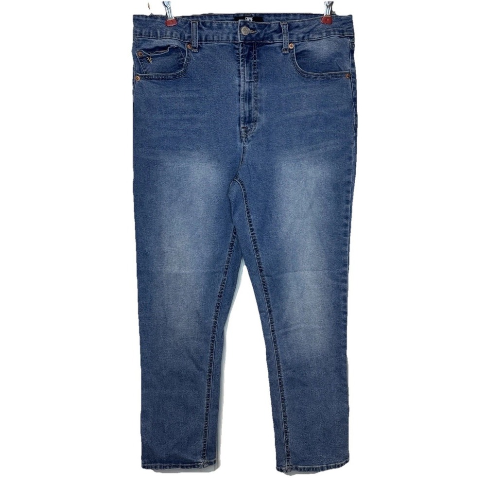 Frye Women's Jeans Skinny‎ Stretch Medium Wash Hi-Rise Straight Leg Denim 10/30